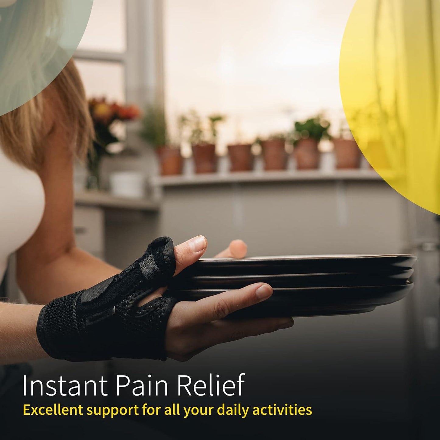 DeQuervains Tendonitis Spica Splint