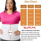 Abdominal binder size Chart