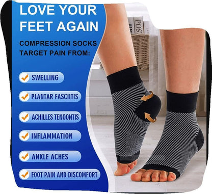 Compression socks for ankle pain