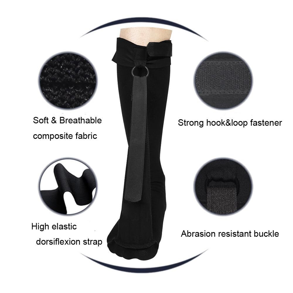 Foot arch support for nighttime