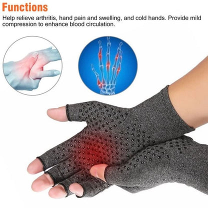 Arthritis gloves for cold hands, offering warmth, support, and comfort to ease joint pain and stiffness.