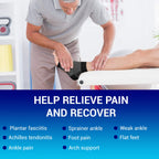 Compression socks for plantar fasciitis, Achilles tendonitis, ankle pain, and arch support – promotes pain relief and faster recovery for active men and women in Australia