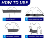 Step-by-step guide on how to wear an umbilical hernia belt for abdominal support – easy-to-follow instructions for hernia relief in Australia