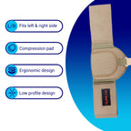 Inguinal hernia belt with compression pad – fits left or right side with discreet, ergonomic design for men in Australia seeking pain relief and daily support