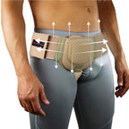 Inguinal hernia support belt designed for men and women – provides comfortable, adjustable support for groin hernias in Australia, ideal for daily use and pain relief