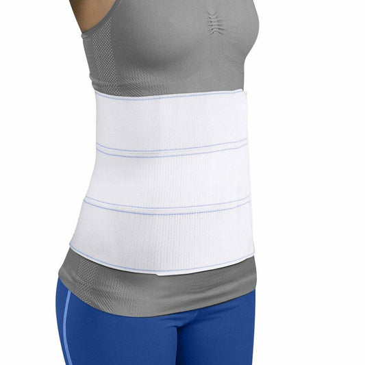 Adjustable post-surgical abdominal binder for belly support and recovery – ideal for after abdominal surgery